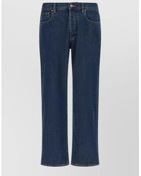 Valentino Garavani - Denim Regular-Fit Straight-Leg Jeans - Lyst