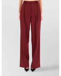 Dries Van Noten - Wool Wide-Leg Trousers - Lyst