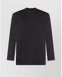 Y-3 - Cotton Crew Neck T-Shirt With Graphic Print - Lyst