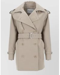 Max Mara - Cotton Fitted Jacket - Lyst
