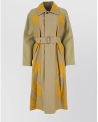 Burberry - Reversible Checked Cotton Trench Coat - Lyst
