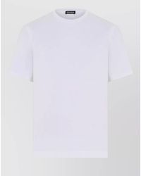 ZEGNA - Cotton Regular-Fit Short-Sleeve T-Shirt - Lyst