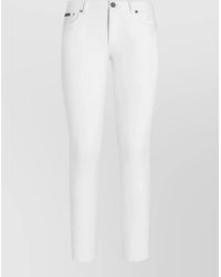 Dolce & Gabbana - Five Pocket Trousers Belt Loops Rivets - Lyst