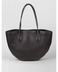 The Row - Alger Tote Bag Double Handles Detailing - Lyst