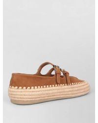 Prada - Ballet Espadrilles Round Toe Sole - Lyst