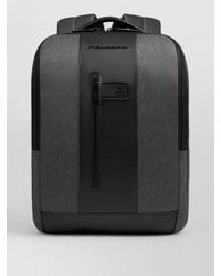 Piquadro - Backpack Front Zip Pocket Top Handle - Lyst