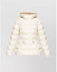 Moncler - Short Quilted Down Jacket With Adjustable Hood - Lyst