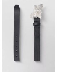 Our Legacy - Adjustable Length Leather Belts Smooth Finish - Lyst