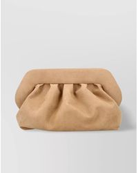 THEMOIRÈ - Bios Suede Clutch Bag - Lyst