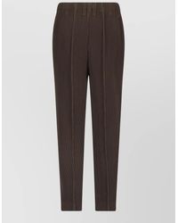 Homme Plissé Issey Miyake - Pleated Straight-Leg Trousers - Lyst