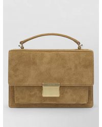 Golden Goose - Venezia Suede Crossbody Bag Top Handle - Lyst
