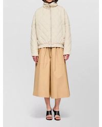 OOF WEAR - Puffer Jacket Shiny Nylon High Collar - Lyst