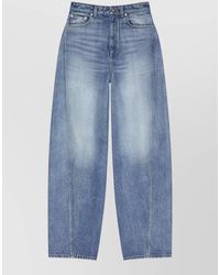 Givenchy - Denim Cocoon Wide-Leg Jeans - Lyst