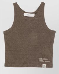 Golden Goose - Mara Cropped Tank Top Double Star Back - Lyst
