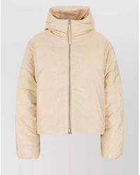 Jil Sander - Silk Down Jacket - Lyst