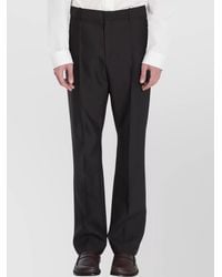 Loewe - Tailored Wool And Silk Trousers - Lyst