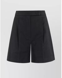 Max Mara - Cotton Tailored Shorts - Lyst