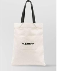 Jil Sander - Market Tote Medium Canvas Tote Bag - Lyst