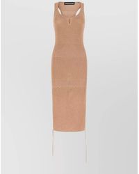 ANDREADAMO - Stretch Mesh Dress - Lyst