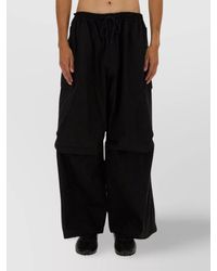 Y-3 - Cargo Trousers With Wide Leg Design - Lyst