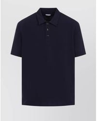 Bottega Veneta - Cotton Shirt With Collar And Straight Hem - Lyst
