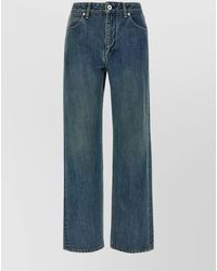 Jil Sander - Denim Straight-Leg Trousers - Lyst