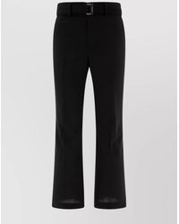 Sacai - Straight Leg Trousers With Belt Loops - Lyst