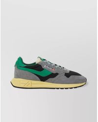 Autry - Mesh And Suede Sneakers With Rubber Sole - Lyst