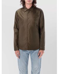 Aspesi - Buttoned Cuffs Lightweight Long Sleeves Collar - Lyst