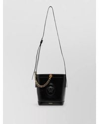 Versace - Medusa'95 Mini Leather Bucket Bag - Lyst