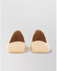 Aeyde - Square Toe Flat Sole Ballerina - Lyst