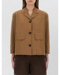 Max Mara - Priscilla Jacket Notched Lapel Design - Lyst