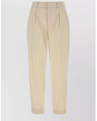 PT Torino - Stretch Cotton Blend Daisy Tailored Trousers - Lyst