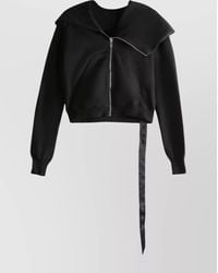 Rick Owens - Full Hooded Long Sleeve Zip Cardigan - Lyst