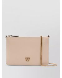 Pinko - Love Bag Flat Leather Cross-Body Bag - Lyst