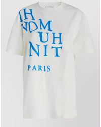 ih nom uh nit - Crew Neck Graphic Print Short Sleeve T-Shirt - Lyst
