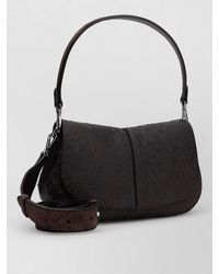 Gianni Chiarini - Bag Calfskin Textured Adjustable Shoulder Strap - Lyst
