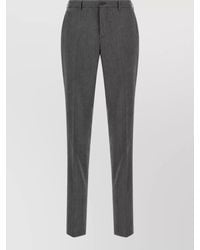 Pal Zileri - Wool Straight-Leg Tailored Trousers - Lyst