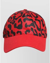 Dolce & Gabbana - Cotton Leopard Print Baseball Cap - Lyst