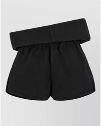 Rick Owens - High-Rise Mid-Length Shorts - Lyst