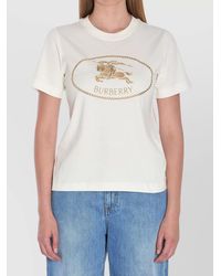 Burberry - Knight Stamp T-Shirt - Lyst