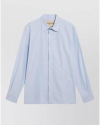 Valentino - Long Sleeve Shirt Button Cuffs Collar - Lyst