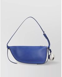 Burberry - Mini Lamb Leather Shoulder Bag With Adjustable Handle - Lyst