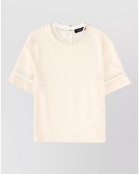 Fabiana Filippi - Silk-Blend Blouse - Lyst
