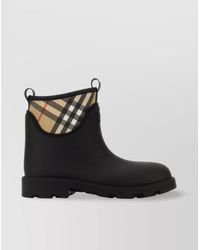 Burberry - Rubber Ankle Boots - Lyst