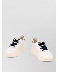 Autry - Low Top Lace Up Sneakers Rubber Sole - Lyst