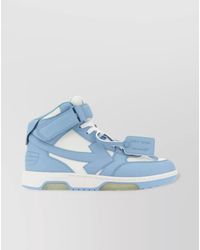 Off-White c/o Virgil Abloh - Calf Leather High-Top Sneakers - Lyst