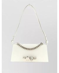 McQueen - Jewelled Mini Shoulder Bag Chain Handle - Lyst