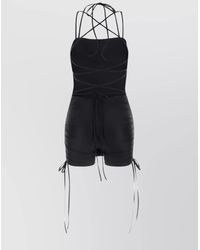 Balenciaga - Stretch Nylon Mini Dress - Lyst