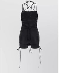 Balenciaga - Stretch Nylon Mini Dress - Lyst